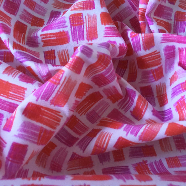 Pencil Gingham in pinks